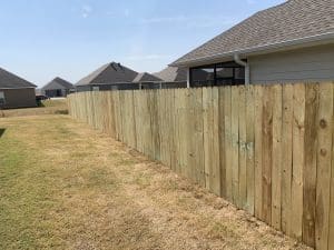 new wood fence nettleton ar