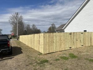 New Fence Installed in Jonesboro